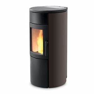 Ravelli Natural 7 Black Pellet Fire