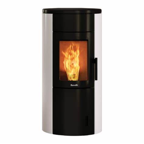 Ravelli Natural 7 White Pellet Fire