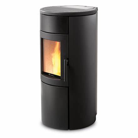 Ravelli Whisper 7 Black Pellet Fire