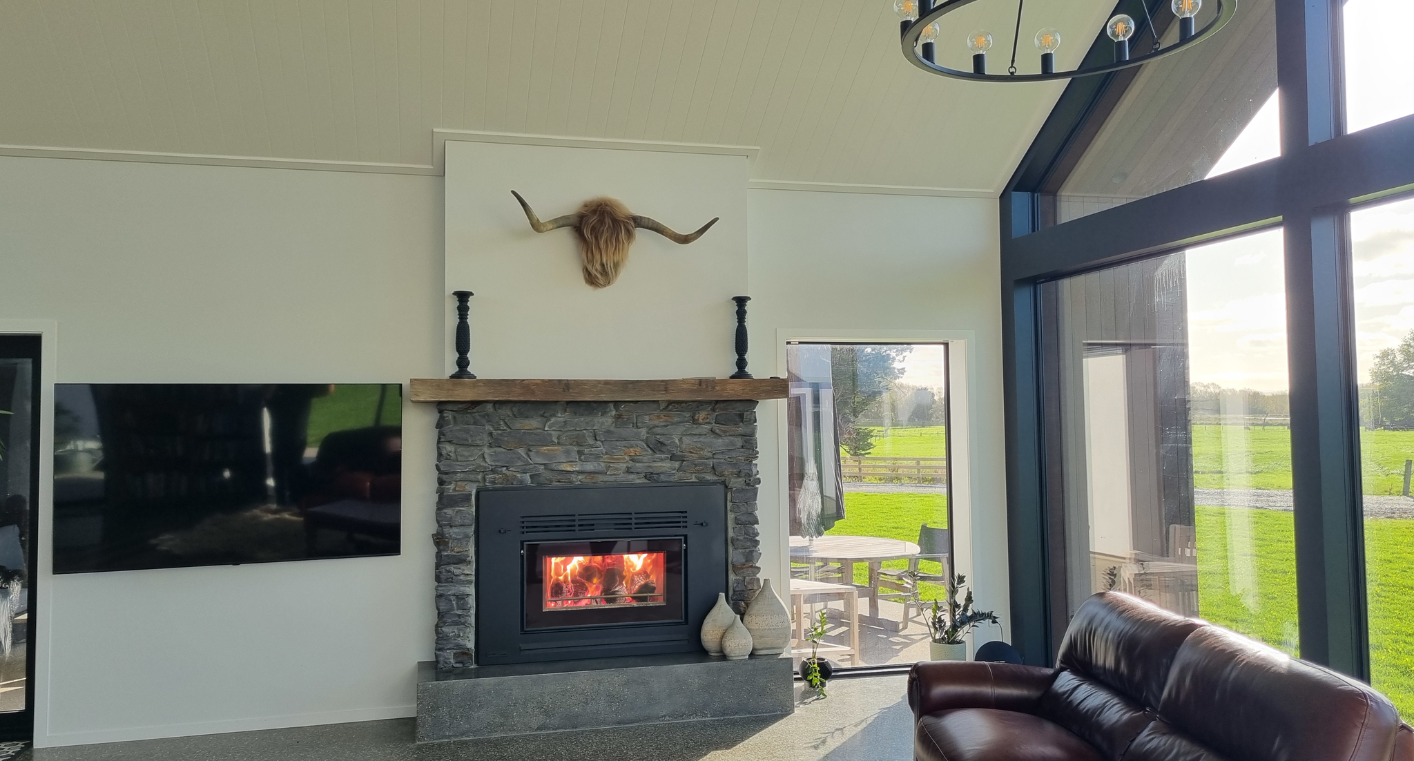Yunca Tommi Inbuilt Wood Burner