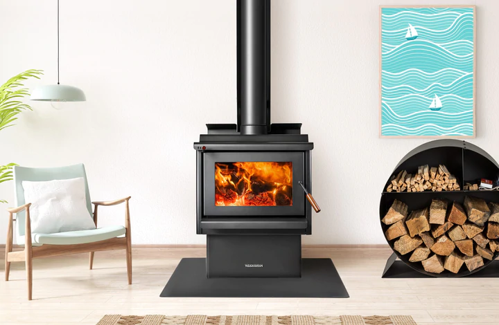 Woodsman Coleridge Pedestal Ultra Low Emission Wood Burner