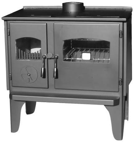 Wagener Fairburn Legs Wood Range Cooker