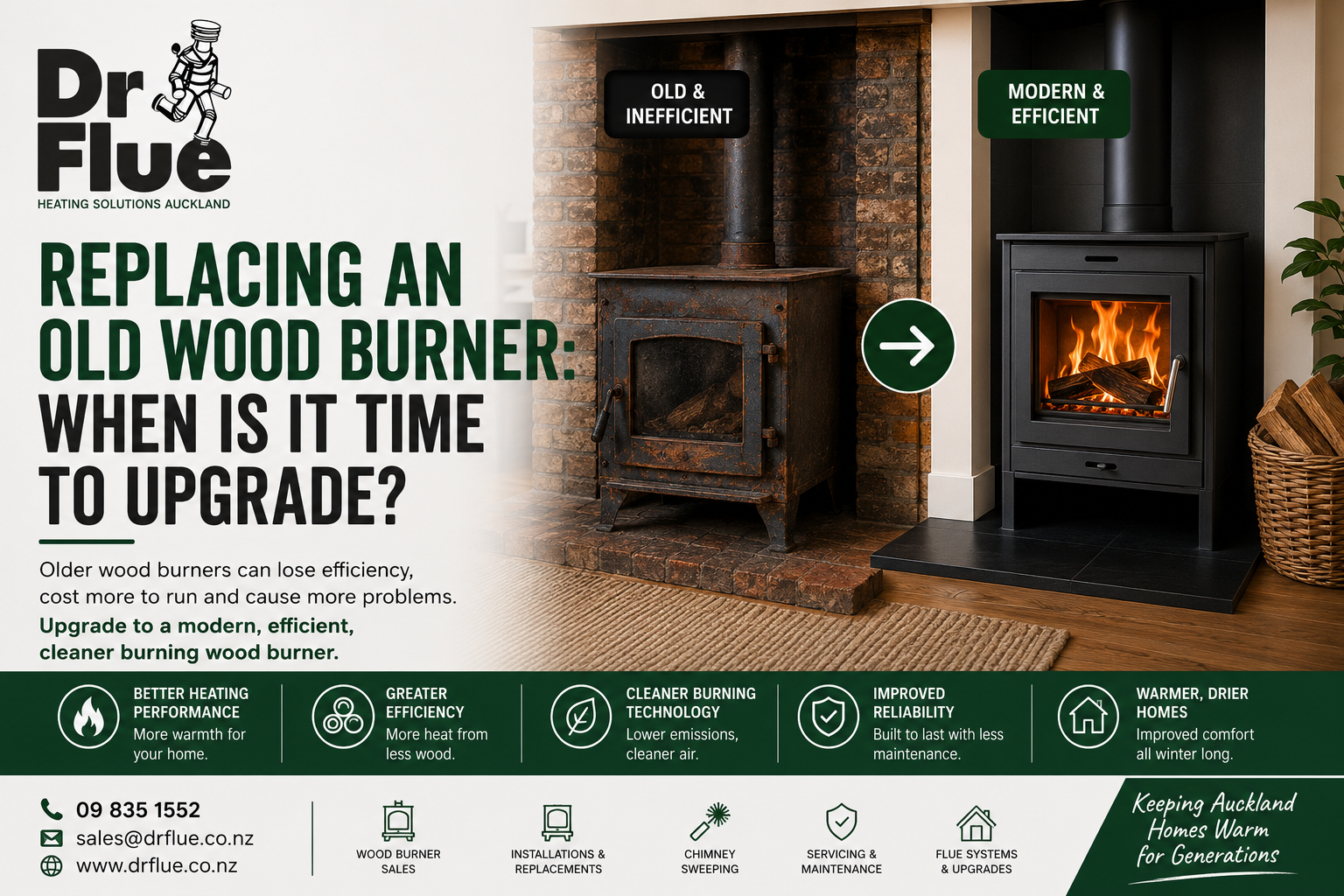 Replacing an Old Wood Burner: When Is It Time to Upgrade?