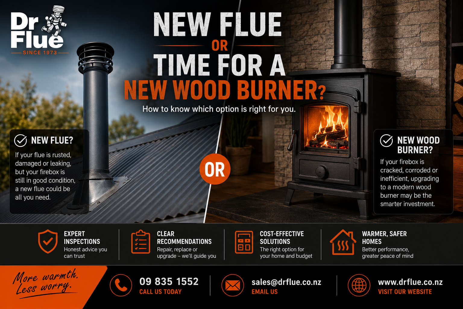 New Flue or Time for a New Wood Burner? How to Know Which Option Is Right for You