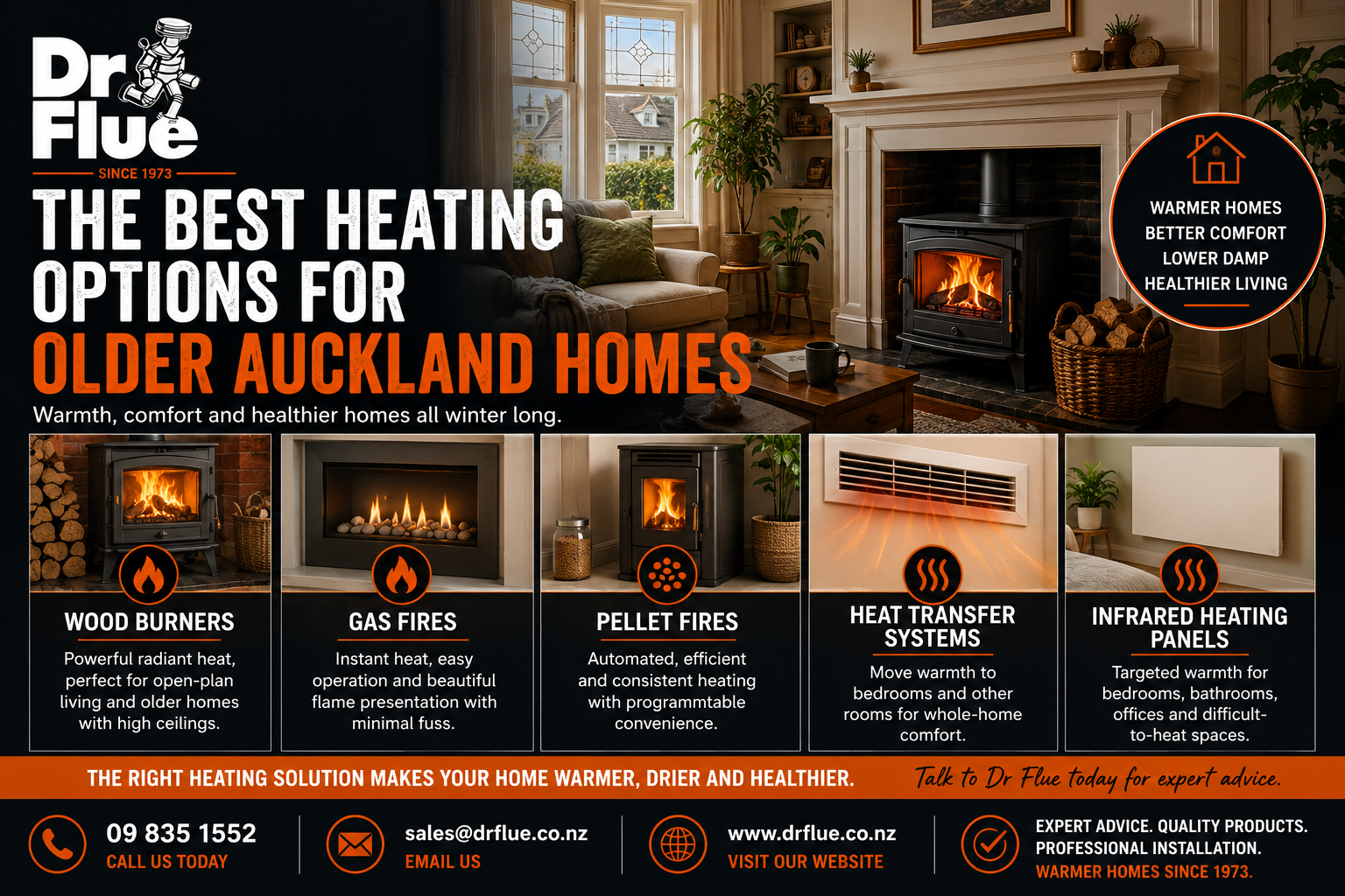The Best Heating Options for Older Auckland Homes