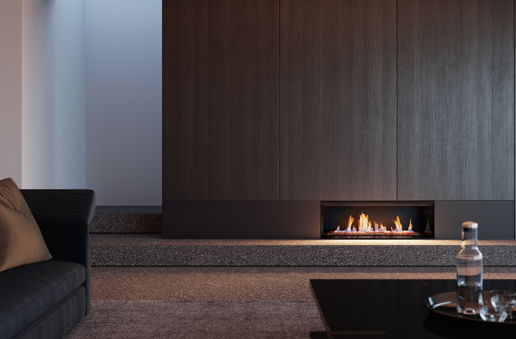 Rinnai Linear 1000 Gas Fire