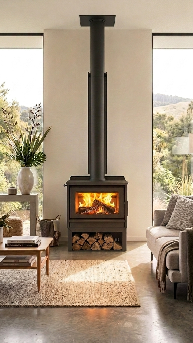 Yunca Ellery Euro Ultra Low Emission Wood Burner
