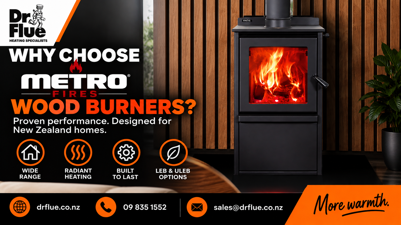 Why Choose Metro Wood Burners?